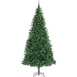 vidaXL Umestno božično drevo Zelena 300 cm PVC in kovina in plastika | Shoptok.si