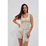 Marisse Women's T-Shirt L-Ts-4082 L.Beige Cene