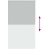 vidaXL roleta Blackout svetlo siva 135x210 cm Širina tkanine 131,6 cm | Shoptok.si