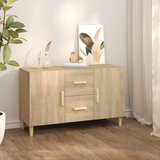 vidaXL Komoda sonoma hrast 100x36x60 cm konstruiran les Cene