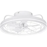 LED prigušiva stropni ventilator LED/40W/230V 2700-6500K + daljinski upravljač beli