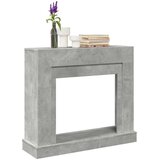 vidaXL Okvir za kamin boja betona 100x30x87,5 cm od konstruiranog drva Cijene