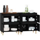  Komode 2 kom crne 60x35x70 cm od konstruiranog drva | Eponuda.com