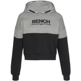 Bench Sweater majica siva melange / crna