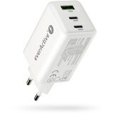 EverActive Charger GaN 1 x USB, 2 x USB-C Quick Charge 4+ 65W white Cijene