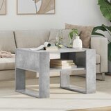  Kava Stol Betonski sivi 66 x 53 x 45 cm Konstruirano drvo | shoptok.hr