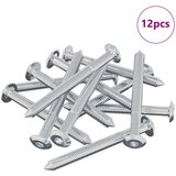 vidaXL Vijak 12 pcs srebrna M6 x 60 mm Jeklo, (5000163830) | Shoptok.si