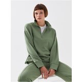 LC Waikiki Women's Standing Collar Straight Long Sleeve Sweatshirt | shoptok.hr