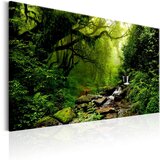  Slika - Waterfall in the Forest 120x80 Cijene