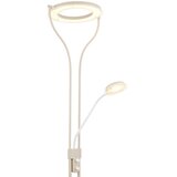 Globo 59038SAD - LED prigušiva podna lampa EBRO LED/20W/230V + LED/4W 3000K | Eponuda.com