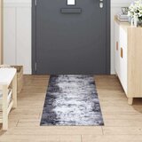  Kuhinjski Tepih Siva 180 x 60 cm Baršun | shoptok.hr