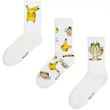 Cropp muški 3-paket čarapa Pokémon - Bijela 9143V-00X