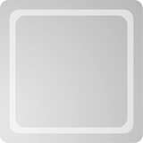  LED kupaonsko ogledalo s ogledalom *Transparent*an 60 x 60 cm | shoptok.hr