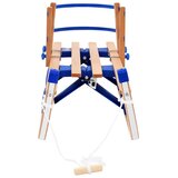  Sklopive sanjke s naslonom drvene 119 cm | shoptok.hr