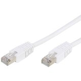 Vivanco CAT 5e Netzwerkkabel weiß 0,25m VIVANCO 45329 CC N4 02 5 RJ45 Stecker, Twistet Pair, 1:1 versch. | Shoptok.si