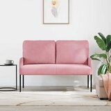  Sofe s jastukom 110cm Ružičasta Šperploča | shoptok.hr