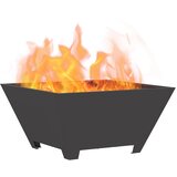  Vatra zdjela Crna 60 x 60 x 30 cm Otporni čelik | shoptok.hr