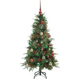  Umjetno božićno drvce s nogom s stalakom Zelena 150 cm PE i PVC | shoptok.hr