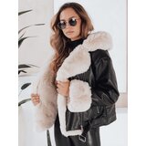 DStreet Damska kurtka zimowa ZAYNIRA ocieplana ramoneska czarna | Shoptok.si