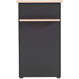 MID.YOU Stječi Pult Serie 660, Črna, Barva Hrasta | Shoptok.si