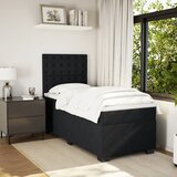 Box spring krevet s madracem crni 90x200 cm baršunasti | shoptok.hr