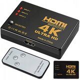  Preklopni razdelilnik HDMI ULTRA HD 4K delilnik spliter + daljinec Cene