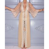Luna Collection Ženski kaftan Portofino bež | Eponuda.com