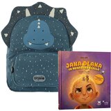 Trixie otroški nahrbtnik mr. triceratops + slikanica jaka dlaka in kranjska čebela | Shoptok.si