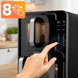 Berdsen BD-664 Air Fryer dvokomorna friteza na vroč zrak 12 L 2800 W – 8 programov, 2 košari, črna | Shoptok.si