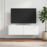 TV ormar za zid 98 x 31 x 30 cm Bijela visokog sjaja | shoptok.hr
