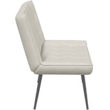 vidaXL Klupa krem 110x74x84 cm baršunasta | shoptok.hr