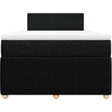  Krevet box spring s madracem crni 120 x 190 cm od tkanine | shoptok.hr