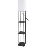 Rabalux Bronn stajaća svjetiljka E27 40W crna/bijela | shoptok.hr