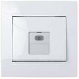 ELEKTROMATERIAL LENDAVA Tipkalo za luč Elektro Material Gea (10 A, podometno, IP20) | Shoptok.si