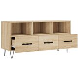 TV ormarić boja hrasta sonome 102x36x50 cm konstruirano drvo | Eponuda.com
