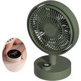 Venisymlis Prenosni Električni Namizni Ventilator Z Inteligentnim Zaslonom Baterije Za Domačo Pisarno, (22070342) Cene