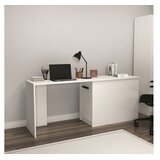Hanah home Radni sto Akser, 180x47x73.8 cm, Bijeli | Eponuda.ba