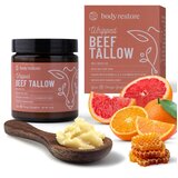 Body Restore Whipped Beef Tallow Balm Orange Grapefruit hranilna krema za telo brez dodanih dišav 71 g | Shoptok.si