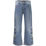 Desigual ženske culotte traperice s cvjetnim vezom | shoptok.hr