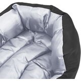  Dvostrani perivi jastuk za pse sivo-crni 65 x 50 x 20 cm | Eponuda.com