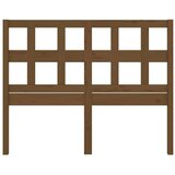  Posteljno vzglavje medeno rjavo 205,5x4x100 cm trdna borovina, (20646926) | Shoptok.si