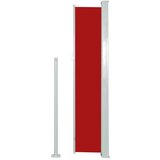 vidaXL Uvlačiva bočna tenda za terasu 160 x 300 cm crvena | shoptok.hr