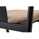 Unique Furniture Crna/bež blagovaonska stolica Relate – | shoptok.hr