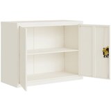 Ormarić za spise bijeli 90 x 40 x 70 cm čelični | shoptok.hr