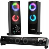 Blow_Electronics BLOW-ELECTRONICS rGB LED 2.0 soundbar računalniški zvočniki | Shoptok.si
