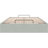 vidaXL Okvir kreveta bez madraca svjetlosivi 120 x 200 cm baršunasti | shoptok.hr