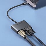 Ugreen USB-C na HDMI i VGA + PD adapter, sivi - u kutiji | shoptok.hr