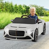  Dječja vozila Bentley Bacalar s daljinskim upravljačem i ovjesom - bijela | shoptok.hr