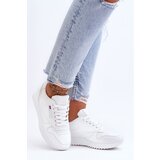 Boto Leather Lace Up Platform Sports Shoes White Merida | Shoptok.si