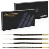 Green Stuff World Premium Kolinsky Brush Set - GOLD SERIES | Set Četkica od Dlake Sibirske Kune | Eponuda.com